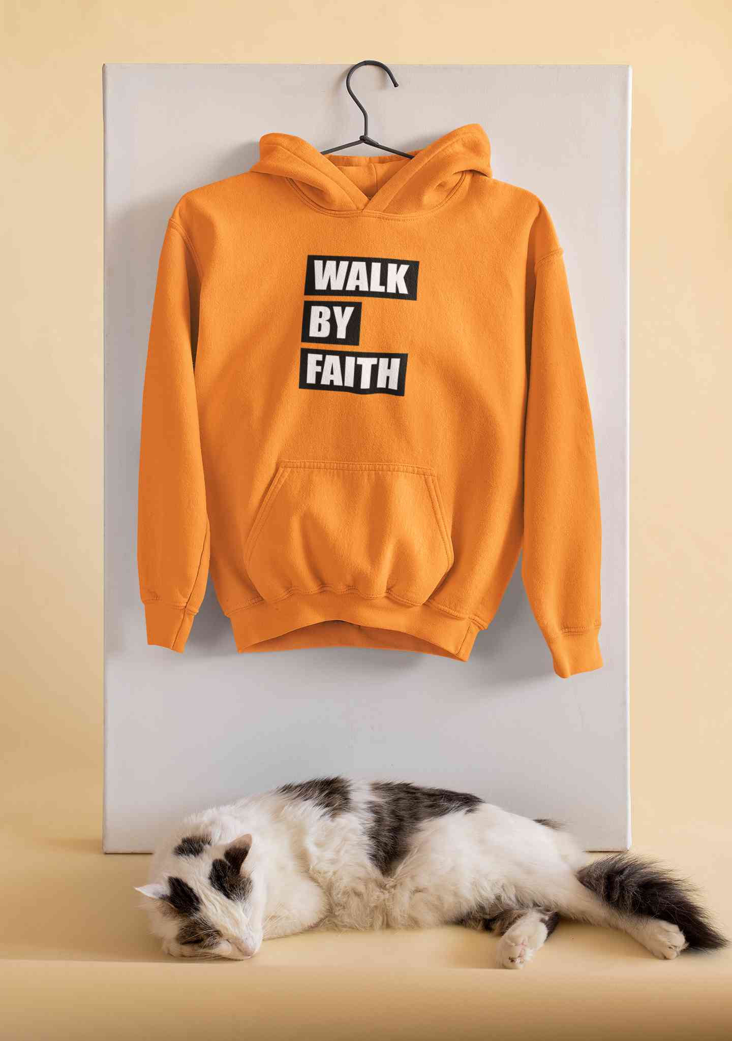 Walk By Faith Hoodies for Women-FunkyTeesClub