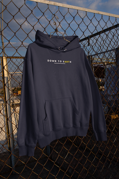 Down To Earth Quotes Hoodies for Women-FunkyTeesClub