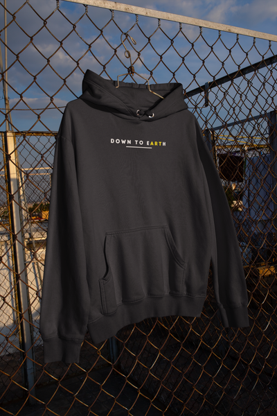 Down To Earth Quotes Hoodies for Women-FunkyTeesClub