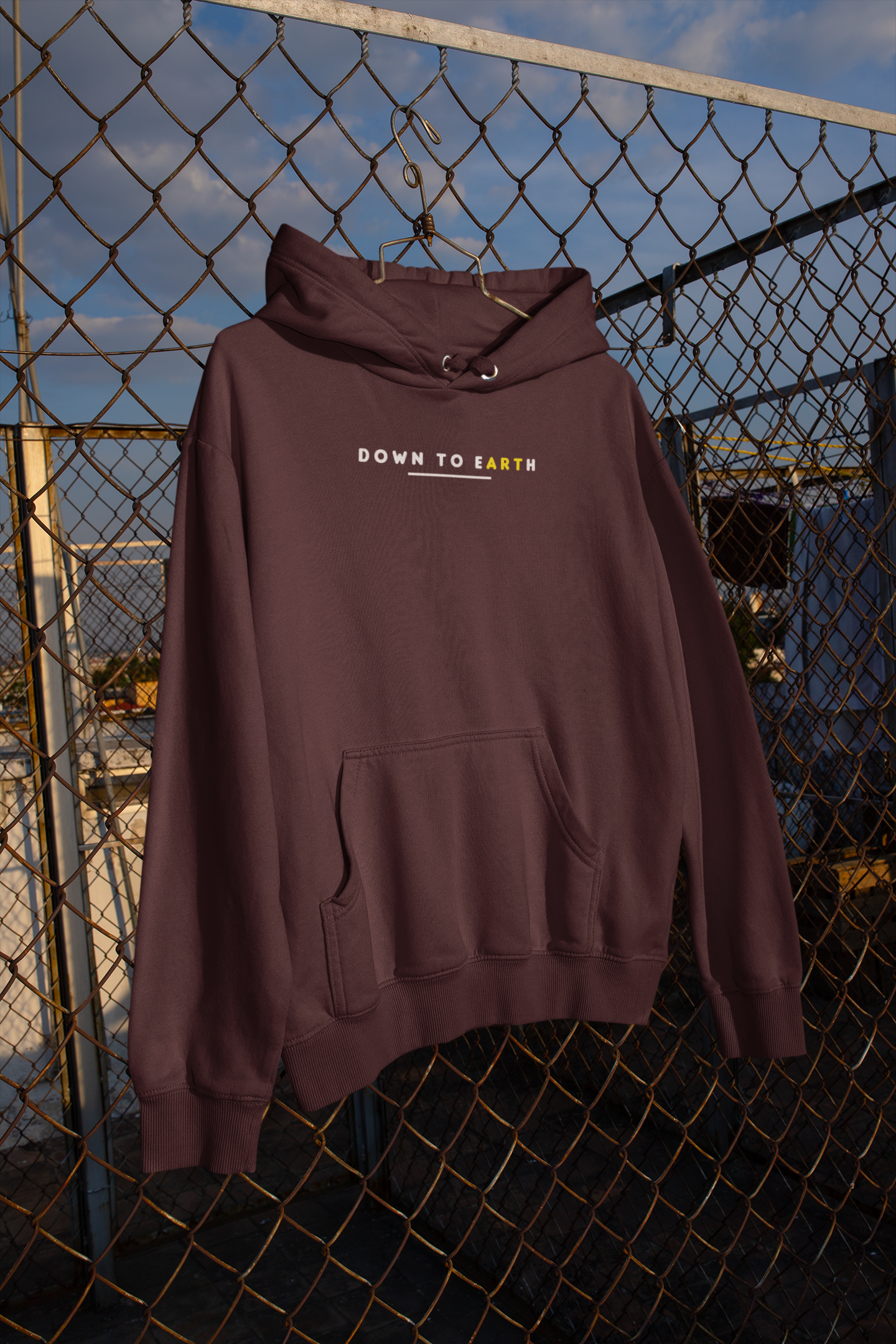 Down To Earth Quotes Hoodies for Women-FunkyTeesClub