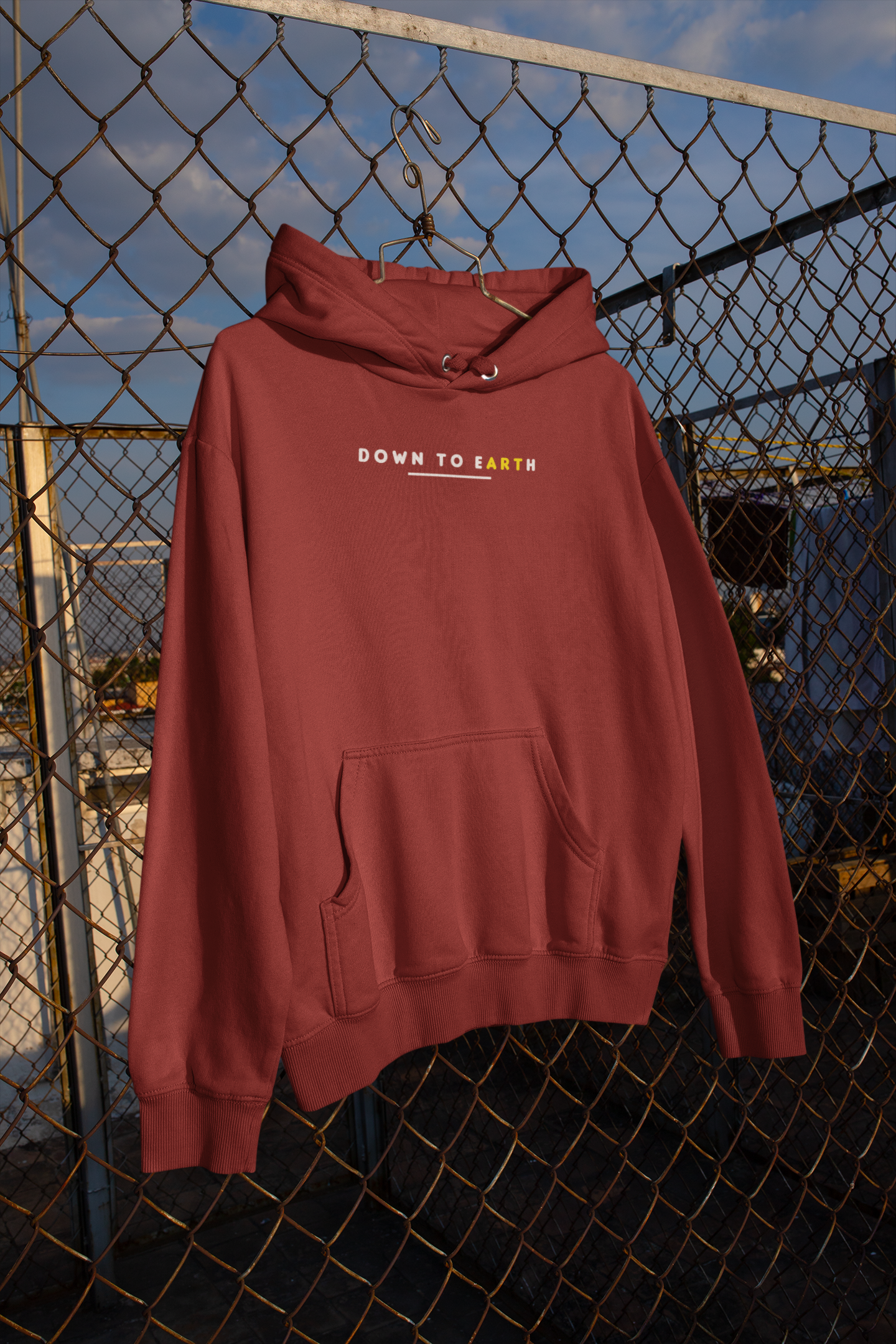Down To Earth Quotes Hoodies for Women-FunkyTeesClub