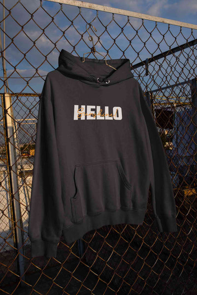 Hello Sunshine Minimals Men Hoodies-FunkyTeesClub