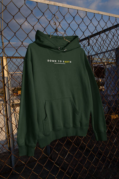Down To Earth Quotes Hoodies for Women-FunkyTeesClub