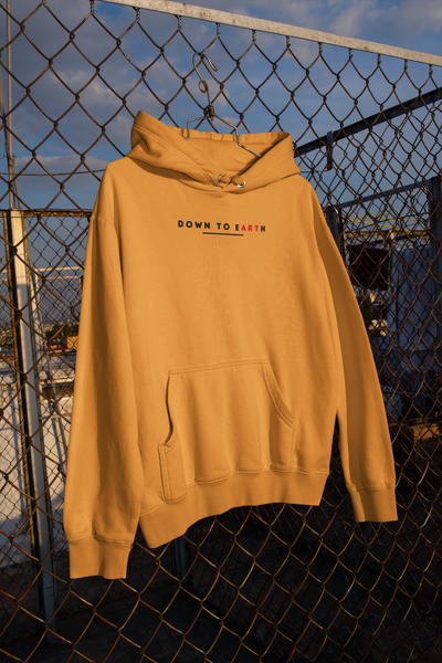 Down To Earth Quotes Hoodies for Women-FunkyTeesClub