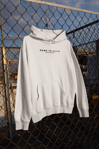 Down To Earth Quotes Hoodies for Women-FunkyTeesClub