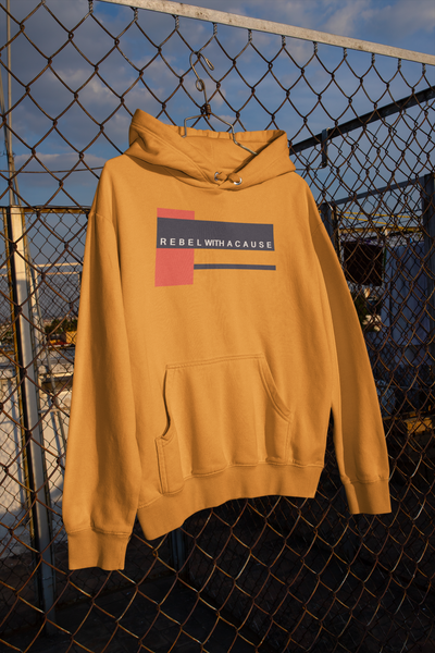 Rebel With A Cause Quotes Men Hoodies-FunkyTeesClub