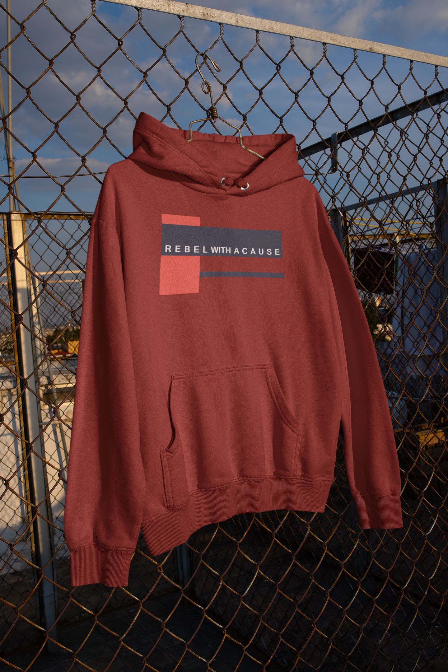 Rebel With A Cause Quotes Hoodies for Women-FunkyTeesClub