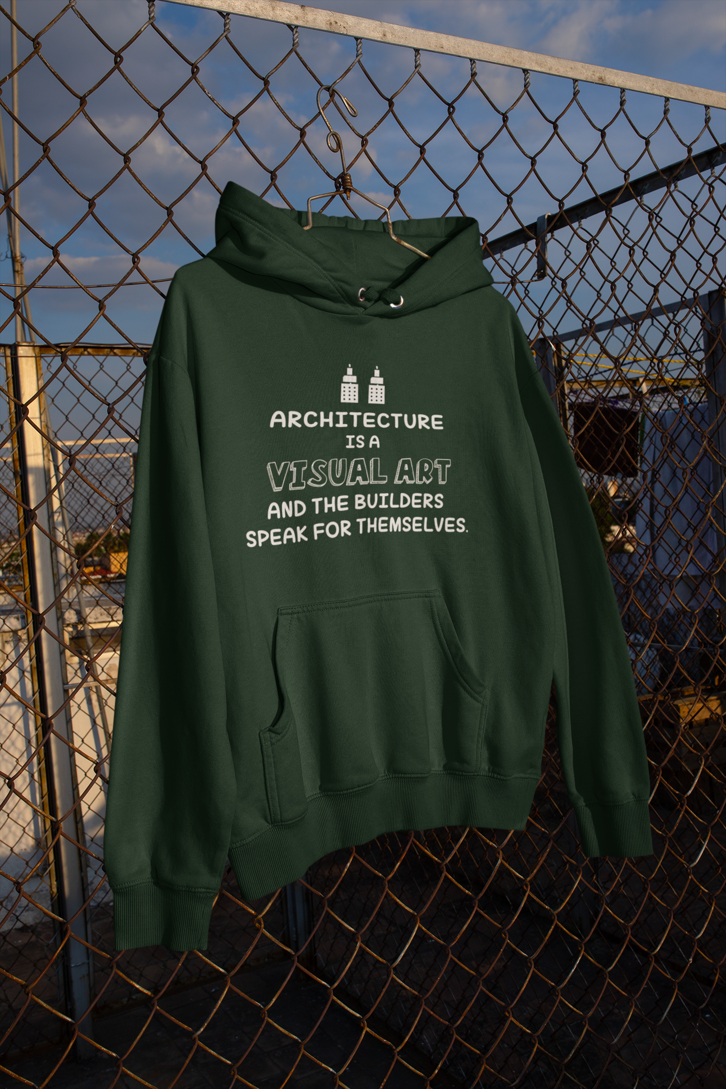 Architecture Visual Art Architect Profession Hoodies for Women-FunkyTeesClub