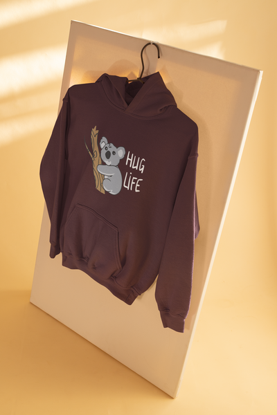 Hug Life Desi Hoodies for Women-FunkyTeesClub