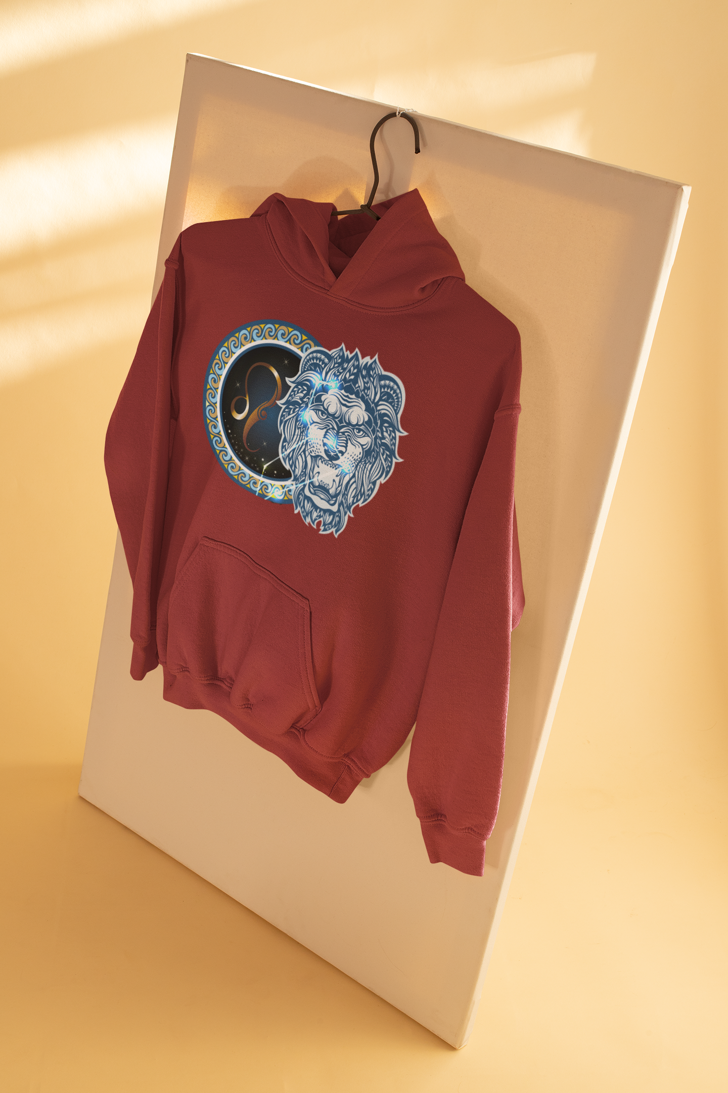 Leo Zodiac Sign Men Hoodies-FunkyTeesClub