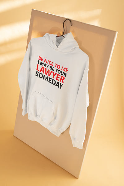 Be Nice To Me Lawyer  Men Hoodies-FunkyTeesClub