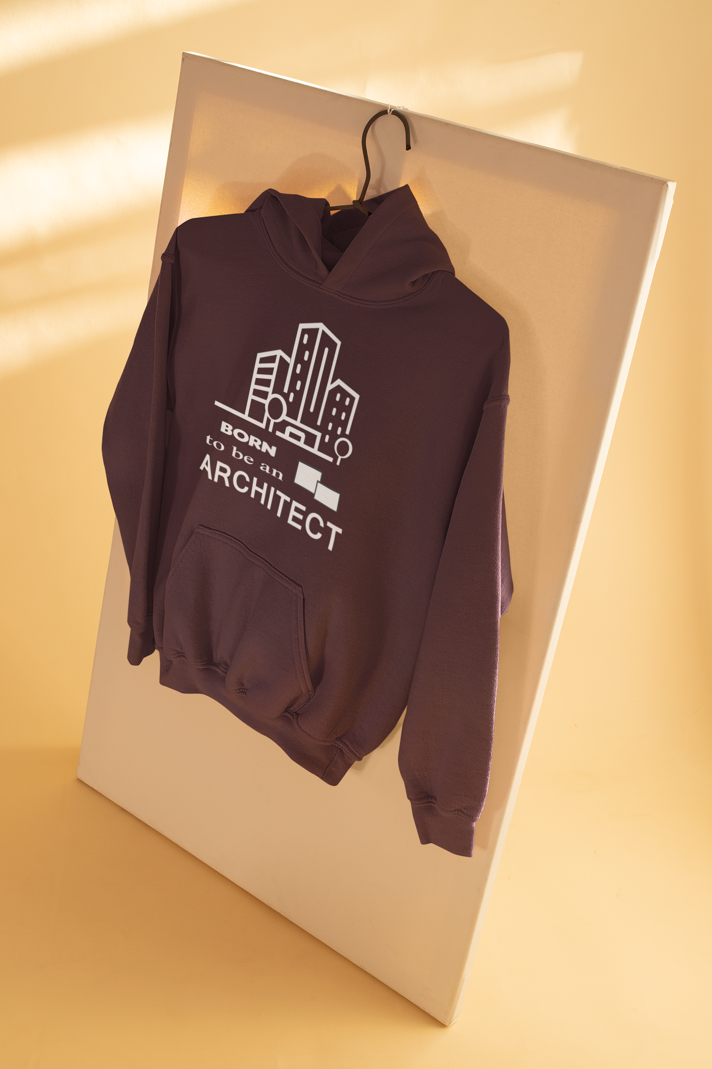 Born To Be An Architect Profession Hoodies for Women-FunkyTeesClub