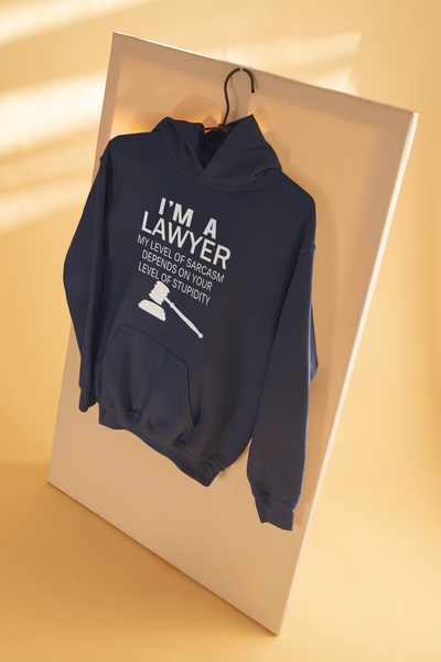 I Am A Lawyer Hoodies for Women-FunkyTeesClub