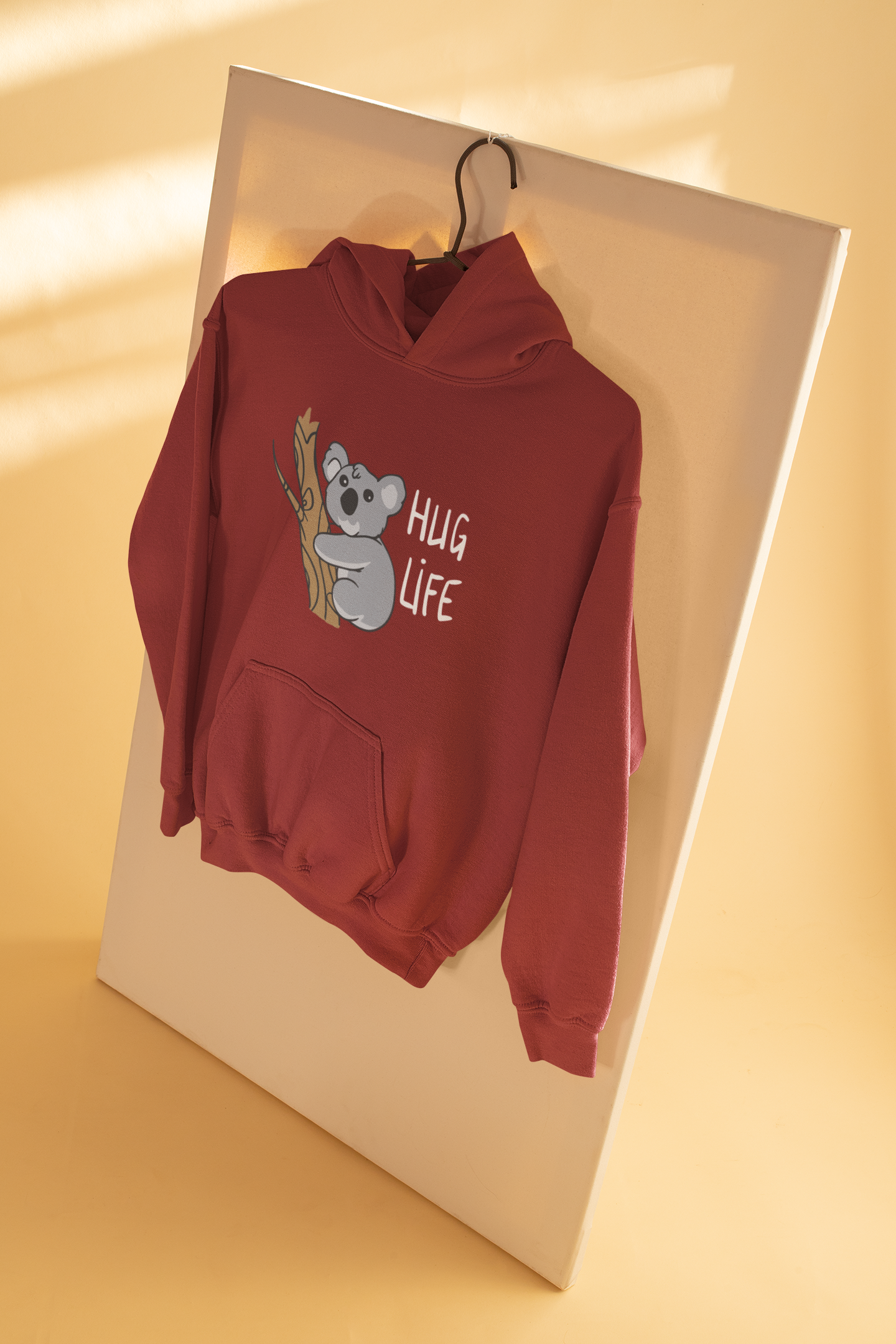 Hug Life Desi Hoodies for Women-FunkyTeesClub