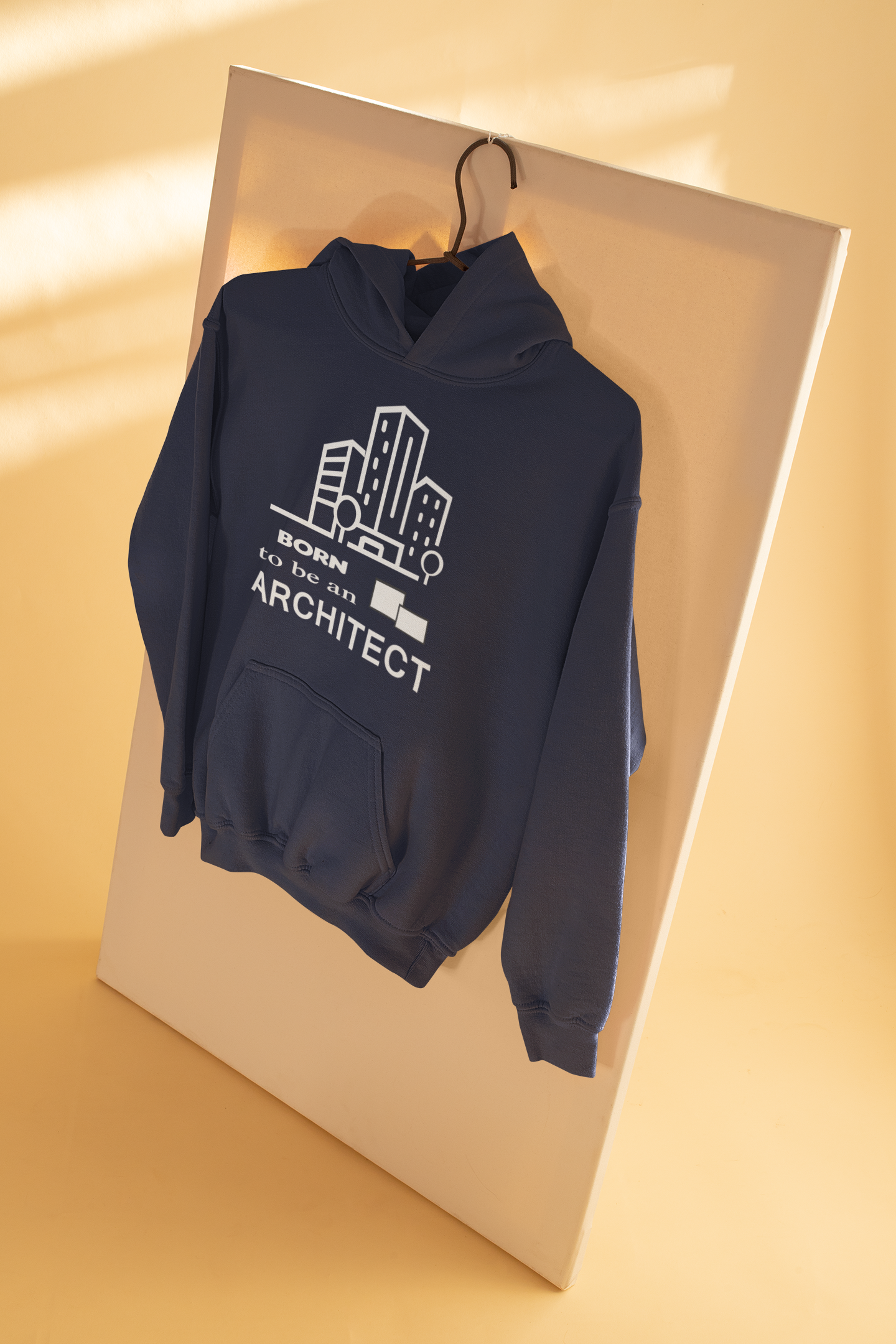 Born To Be An Architect Profession Men Hoodies-FunkyTeesClub