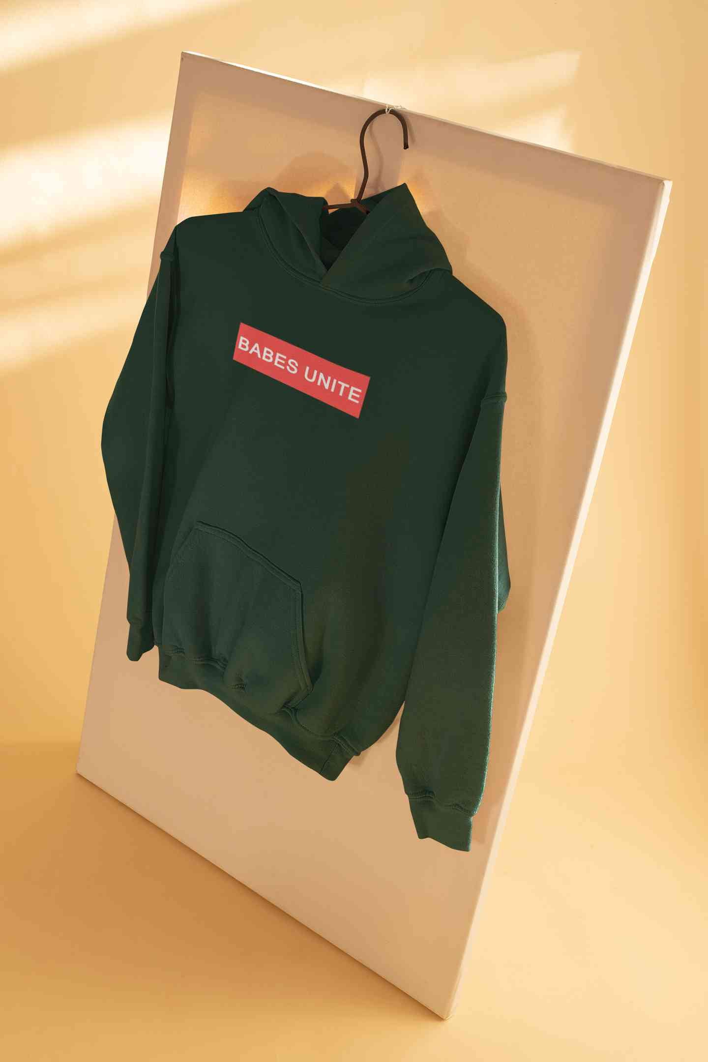Babes Unite Men Hoodies-FunkyTeesClub