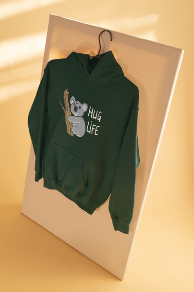 Hug Life Desi Hoodies for Women-FunkyTeesClub