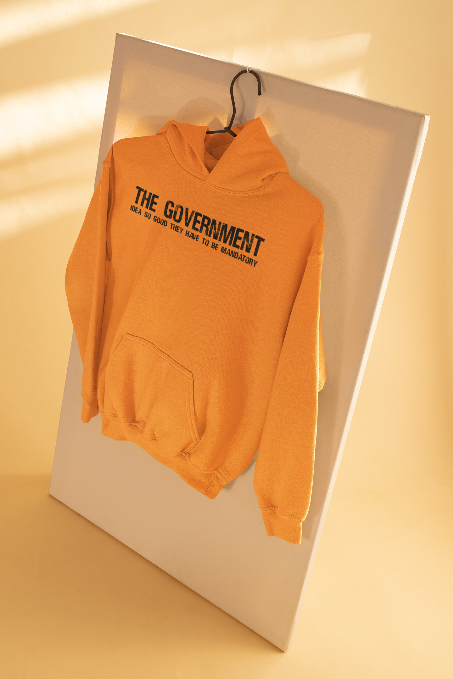 The Government Ideas So Good They Have To Be Mandatory  Libertarian Anti-Government Men Hoodies-FunkyTeesClub