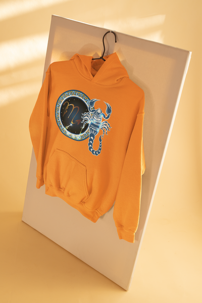 Scorpio Zodiac Sign Men Hoodies-FunkyTeesClub