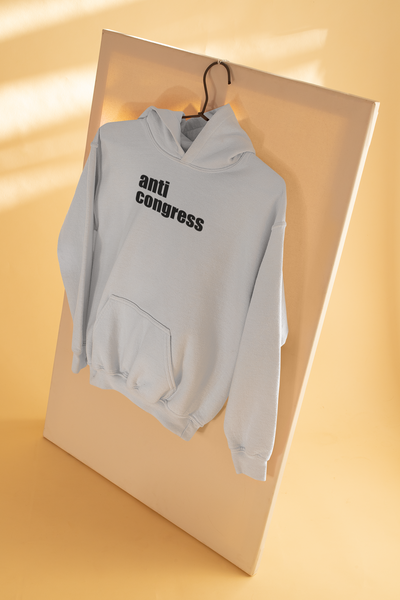 Anti Congress Anti Government Hoodies for Women-FunkyTeesClub