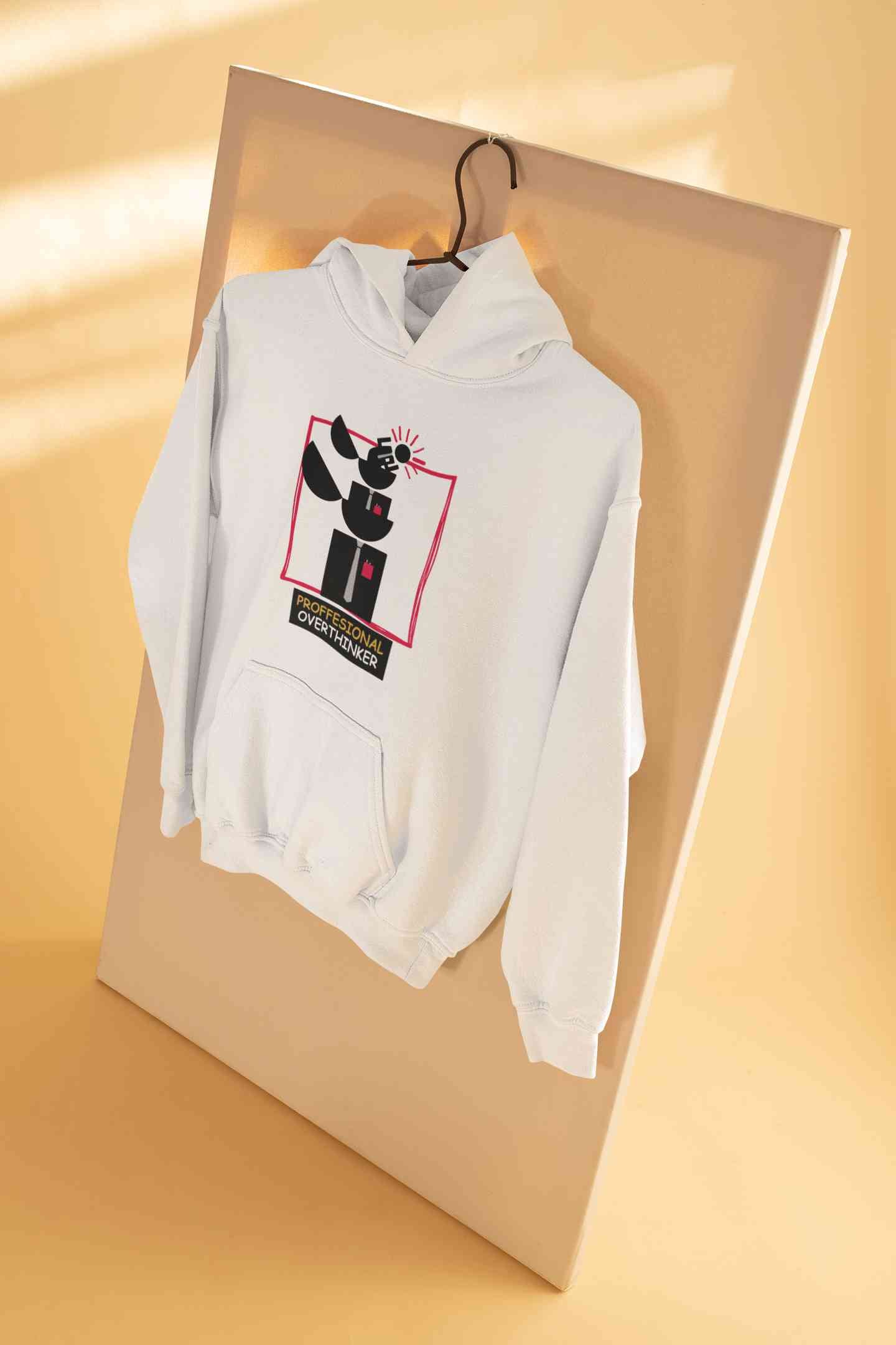 Professional Overthinker Hoodies for Women-FunkyTeesClub