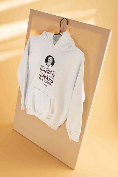 Plato Quote Men Hoodies-FunkyTeesClub