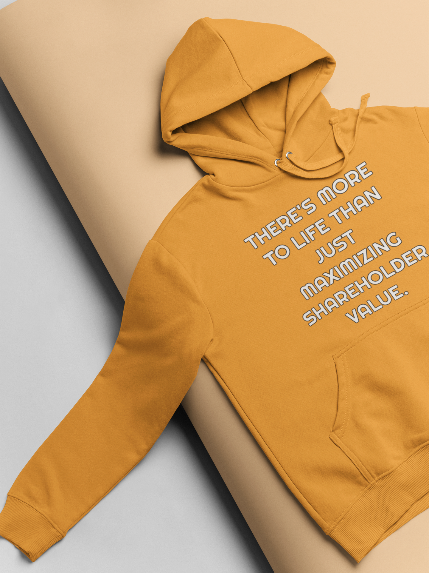 There Is More To Life Than Just Maximizing Shareholder Value Anti Government Men Hoodies-FunkyTeesClub