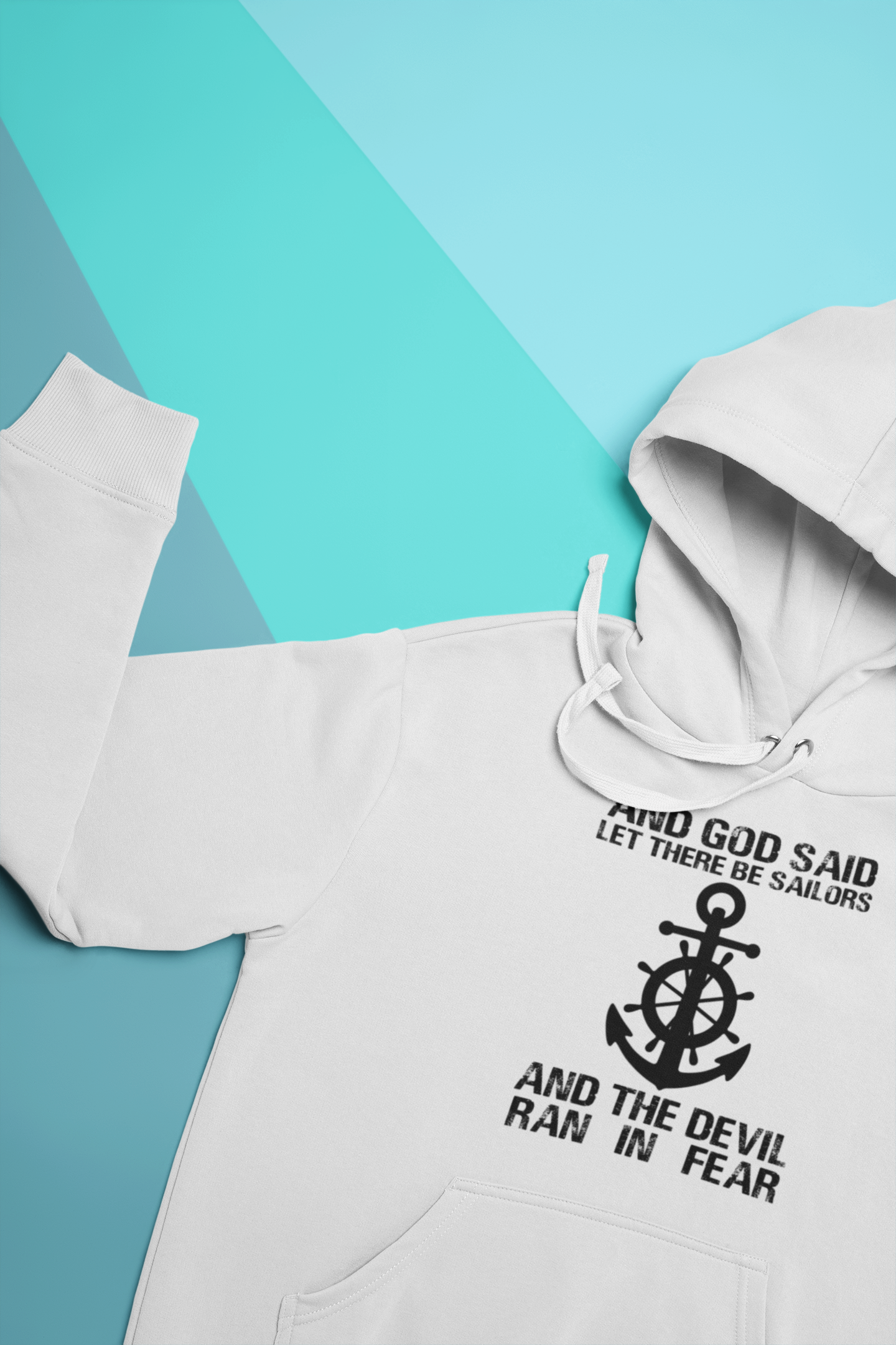 Storms Make Me Strong Merchant Navy Men Hoodies-FunkyTeesClub