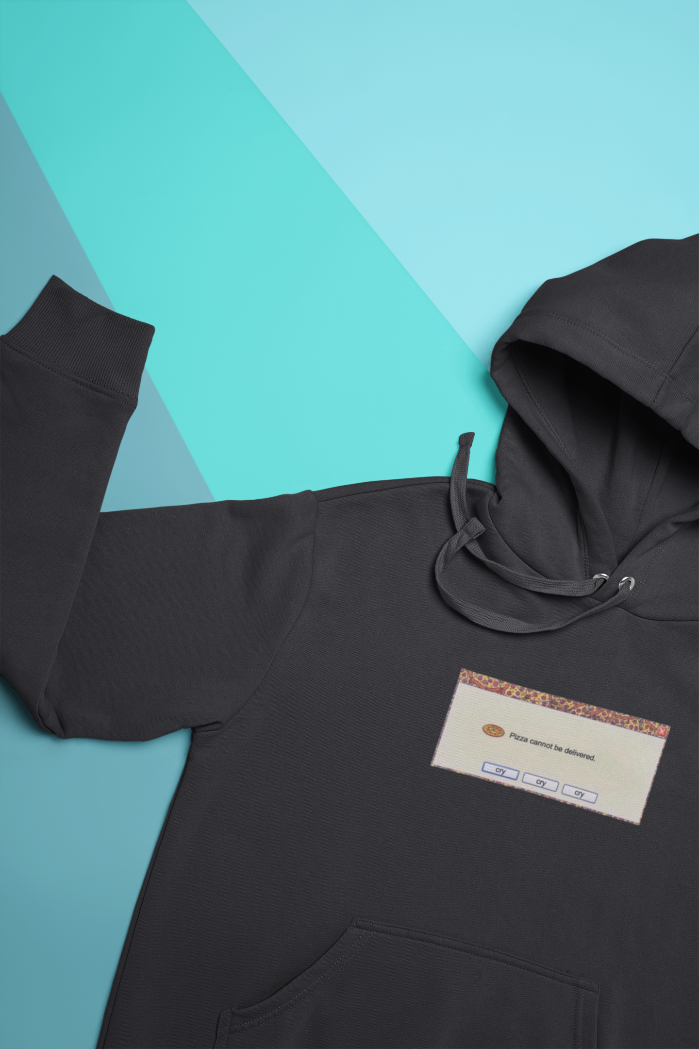 Pizza Cannot Be Delivered Hoodies for Women-FunkyTeesClub