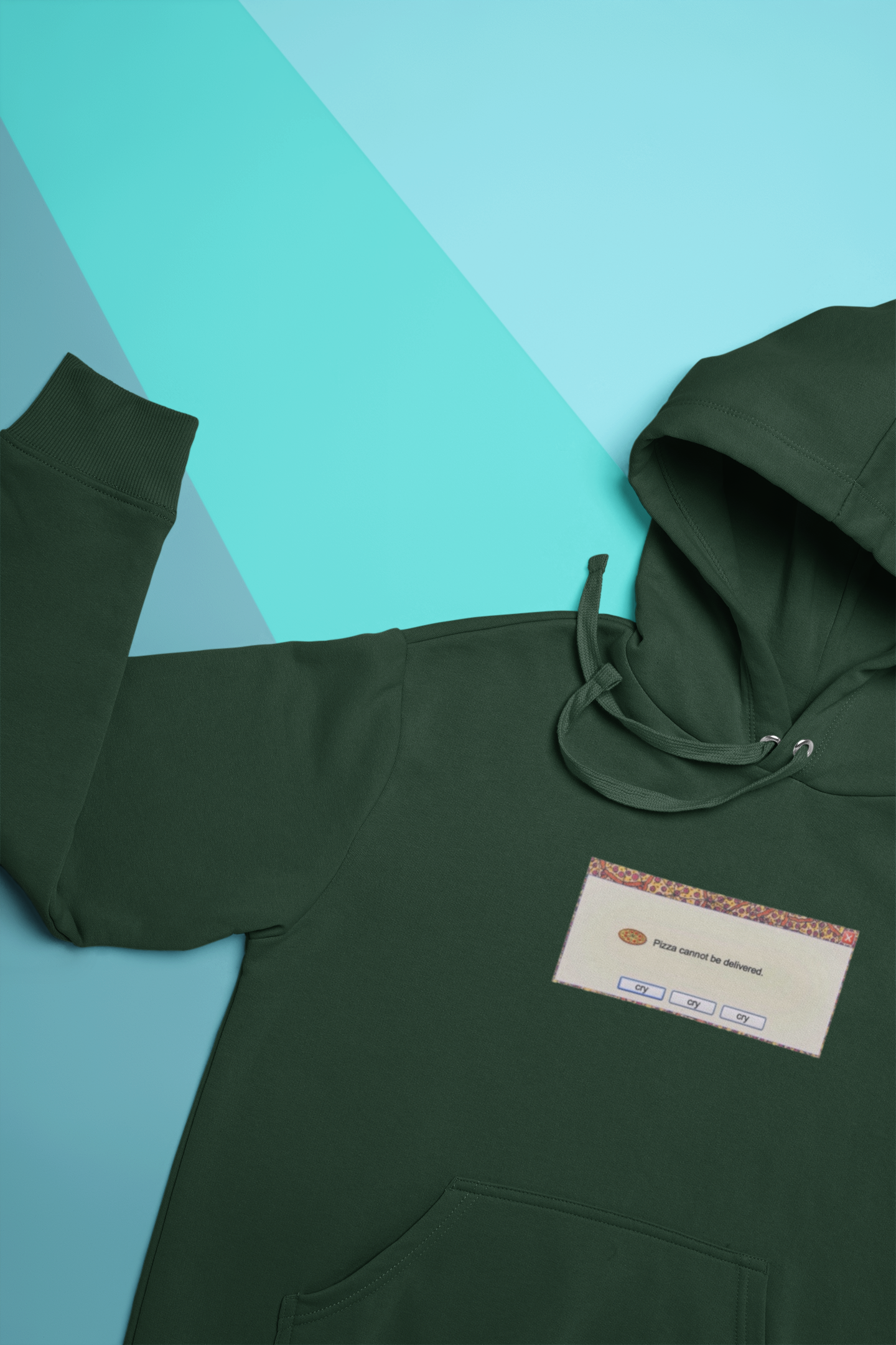 Pizza Cannot Be Delivered Hoodies for Women-FunkyTeesClub
