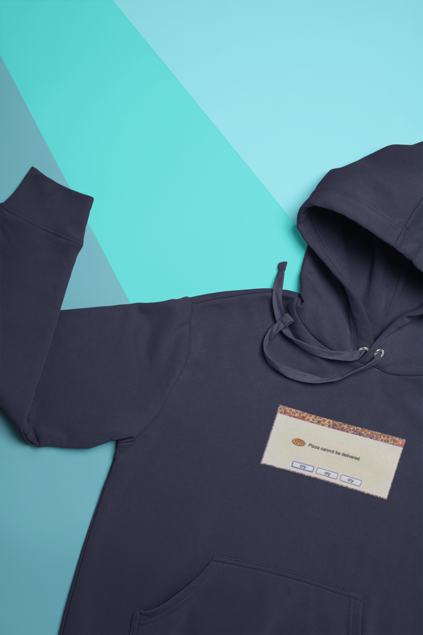 Pizza Cannot Be Delivered Hoodies for Women-FunkyTeesClub