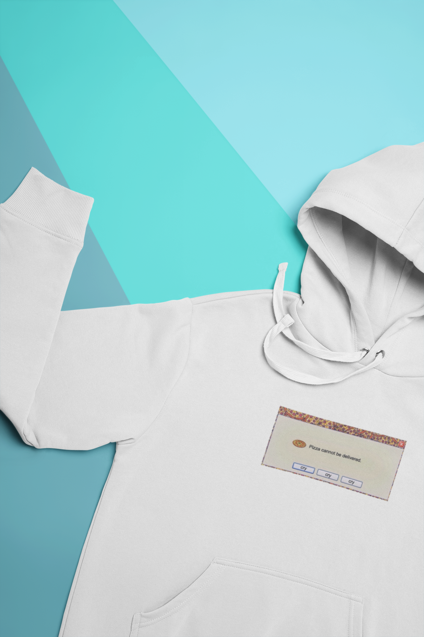 Pizza Cannot Be Delivered Hoodies for Women-FunkyTeesClub