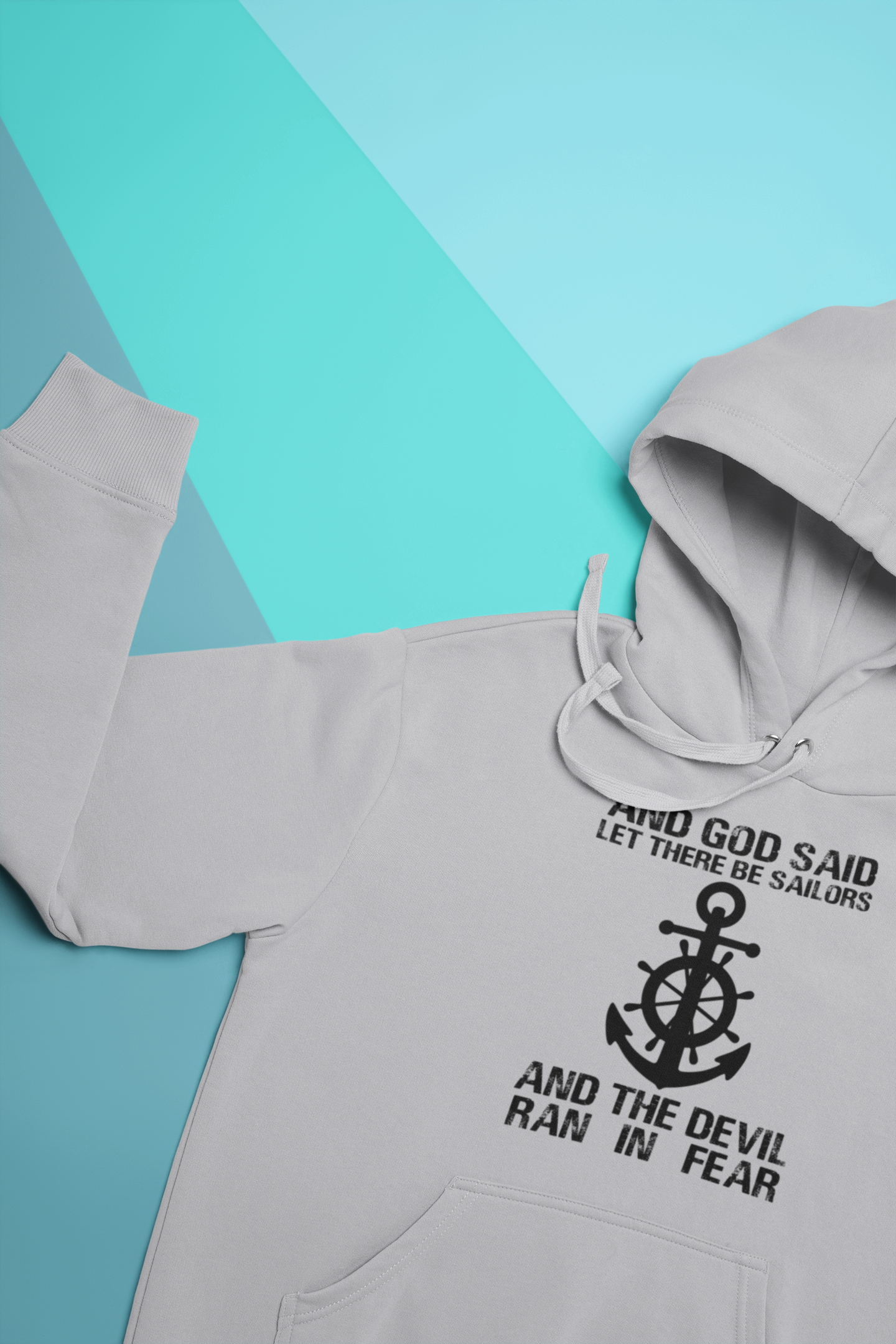 Storms Make Me Strong Merchant Navy Men Hoodies-FunkyTeesClub