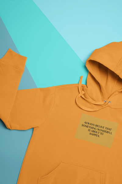 Always Believe Quotes Men Hoodies-FunkyTeesClub