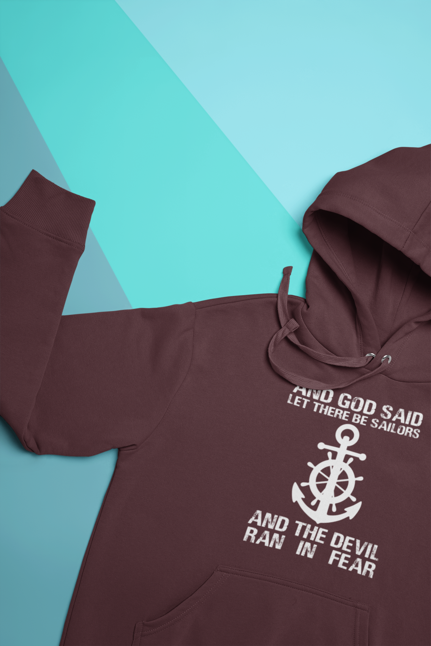 Storms Make Me Strong Merchant Navy Men Hoodies-FunkyTeesClub