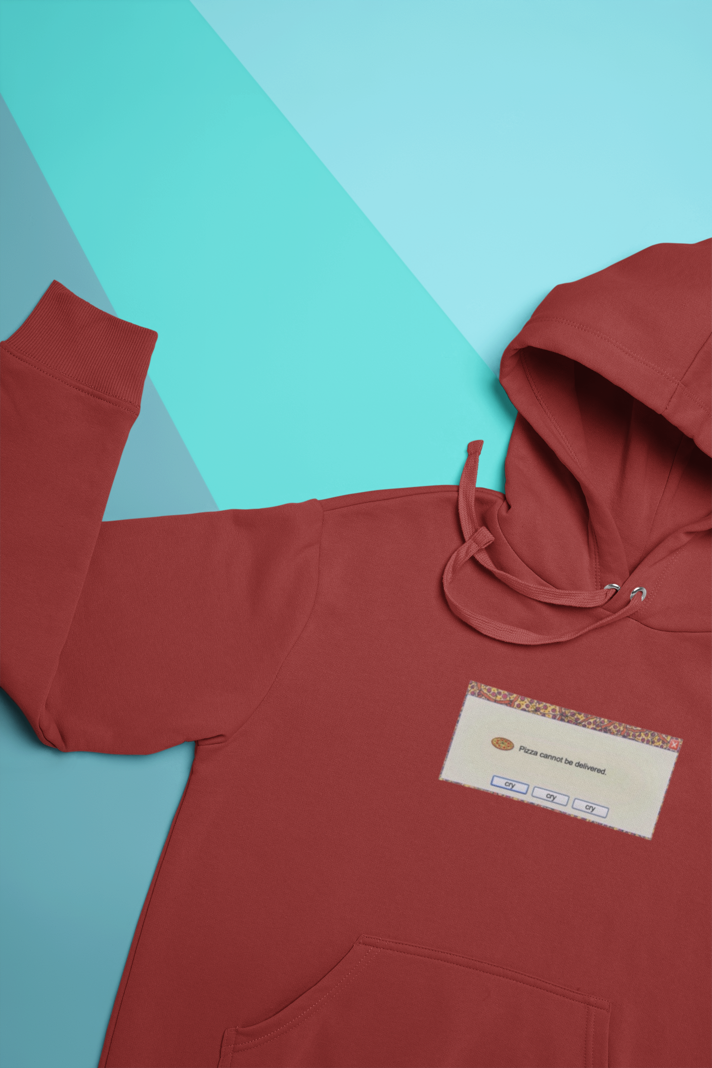 Pizza Cannot Be Delivered Hoodies for Women-FunkyTeesClub