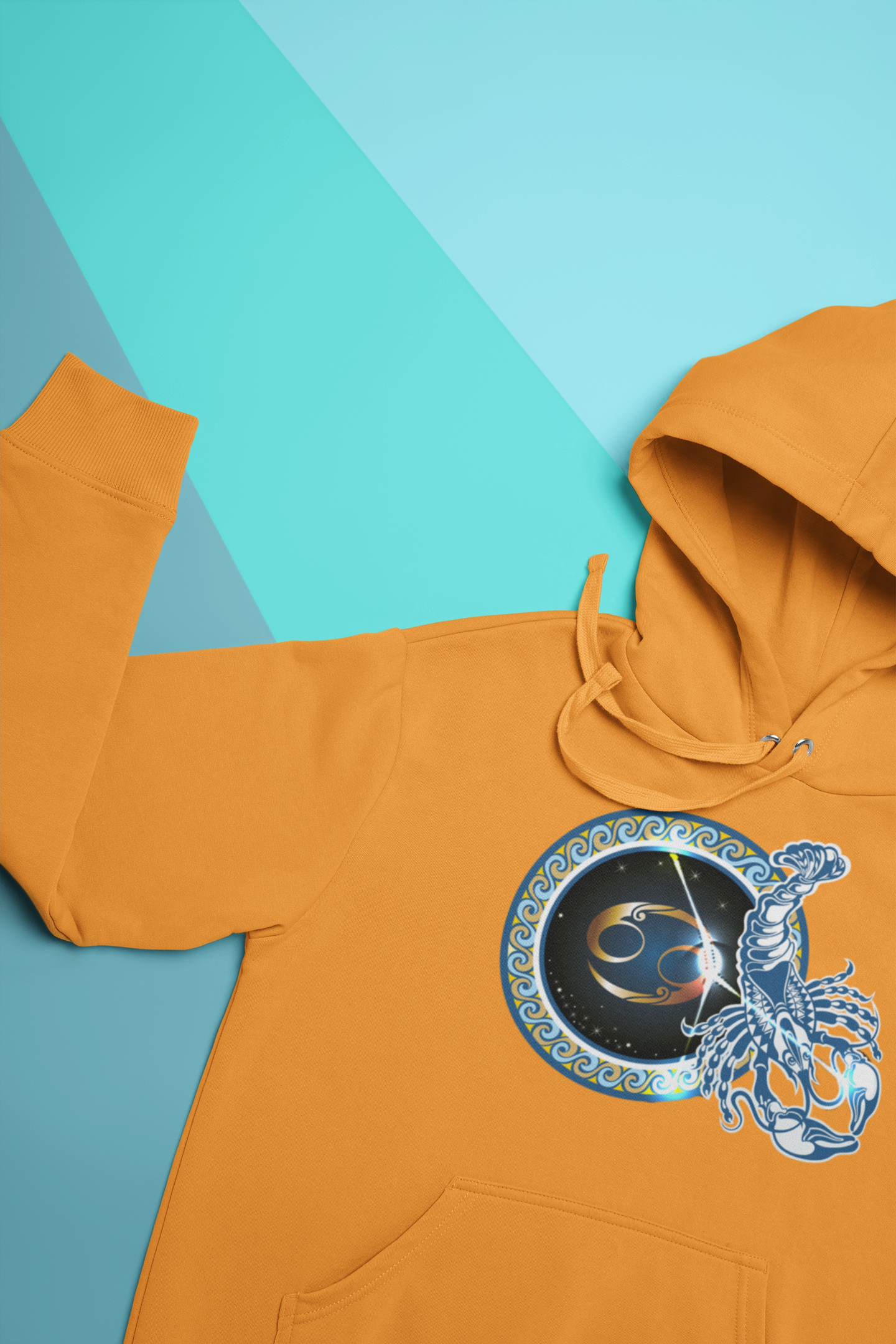 Cancer Zodiac Sign Hoodies for Women-FunkyTeesClub