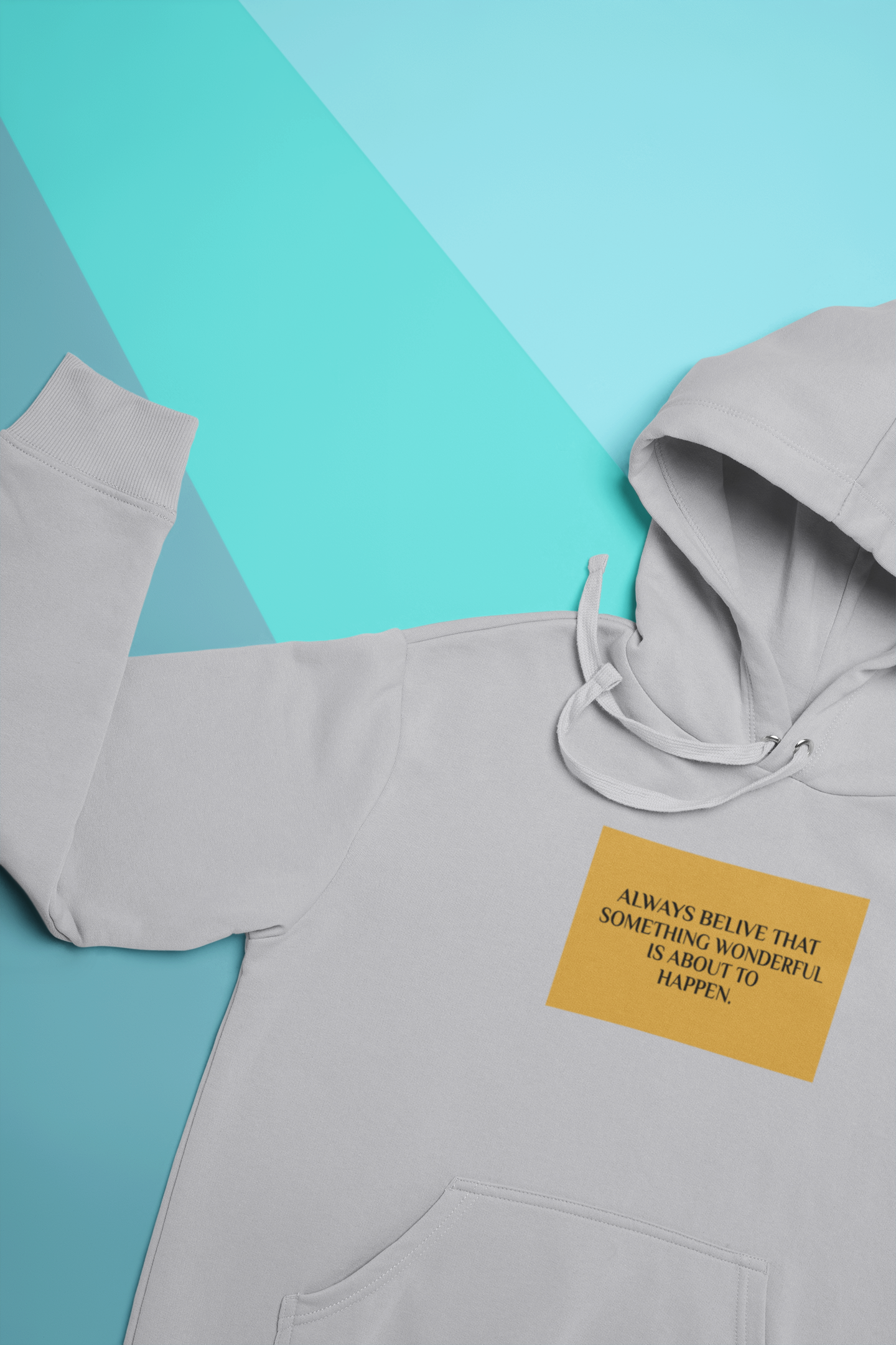 Always Believe Quotes Men Hoodies-FunkyTeesClub