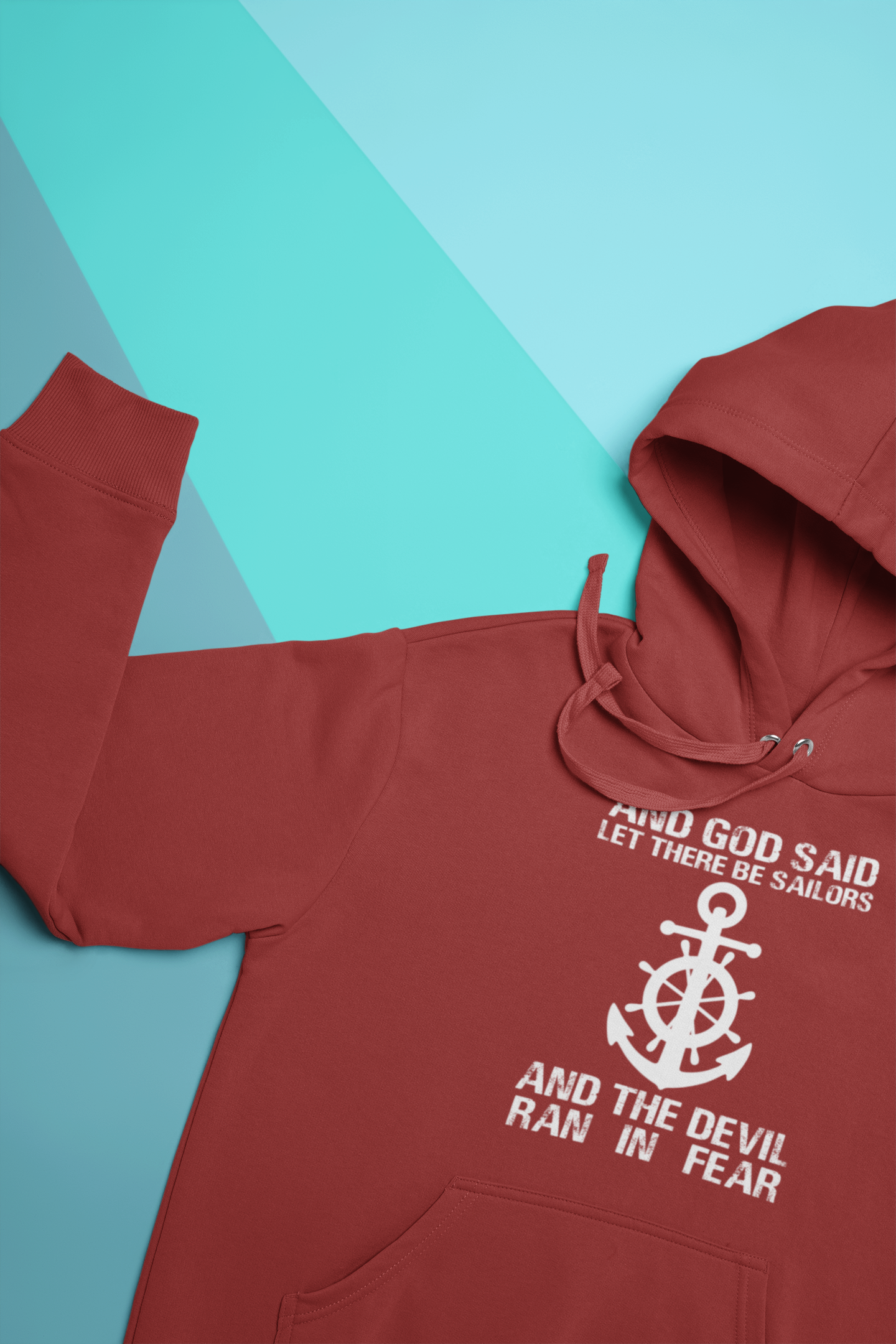 Storms Make Me Strong Merchant Navy Men Hoodies-FunkyTeesClub