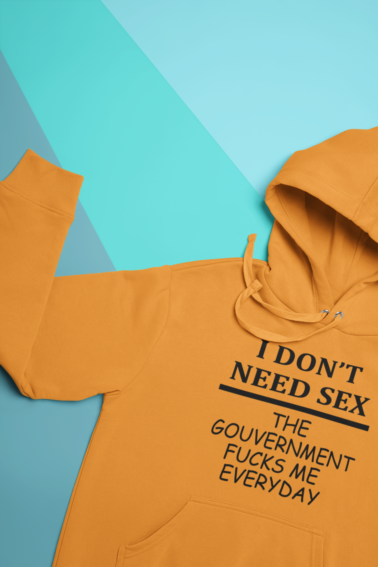 I Dont Need S** The Government F**** Me Everyday Anti Government Hoodies for Women-FunkyTeesClub