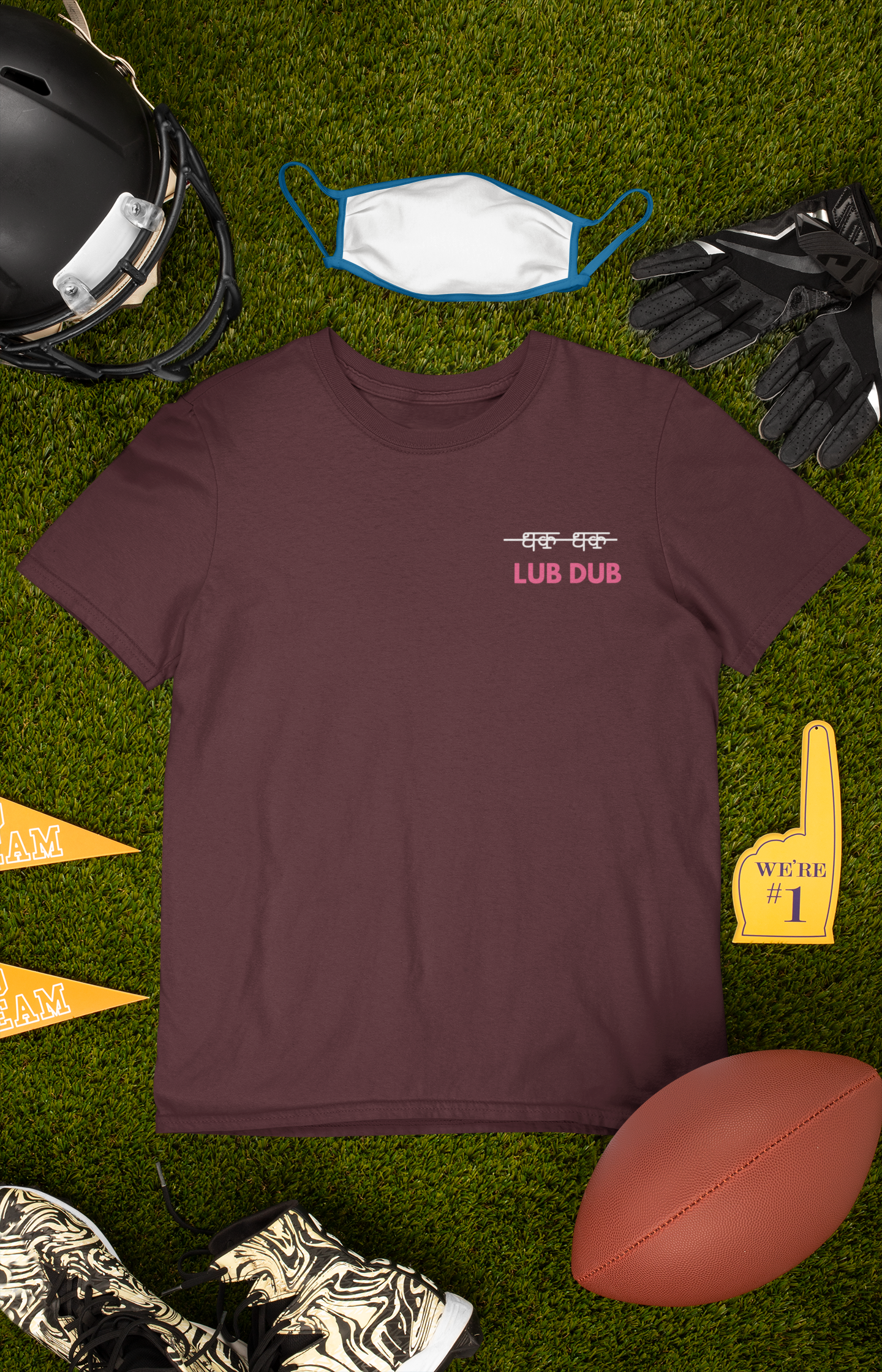 Its Lub Dub Women Half Sleeves T-shirt- FunkyTeesClub