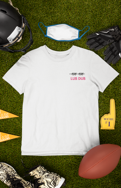 Its Lub Dub Mens Half Sleeves T-shirt- FunkyTeesClub
