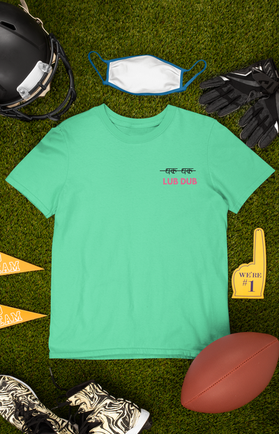 Its Lub Dub Women Half Sleeves T-shirt- FunkyTeesClub