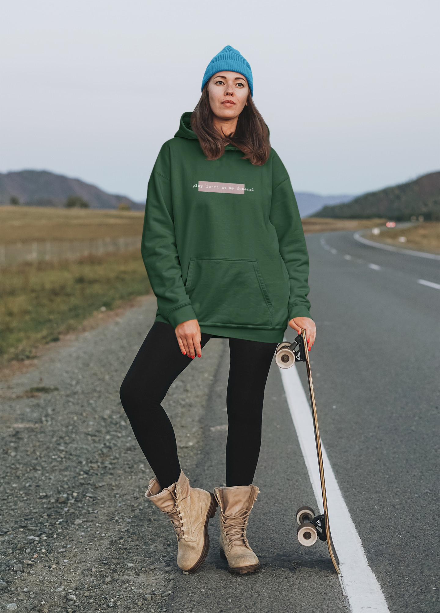 Play Lofi At My Funeral Hoodies for Women-FunkyTeesClub