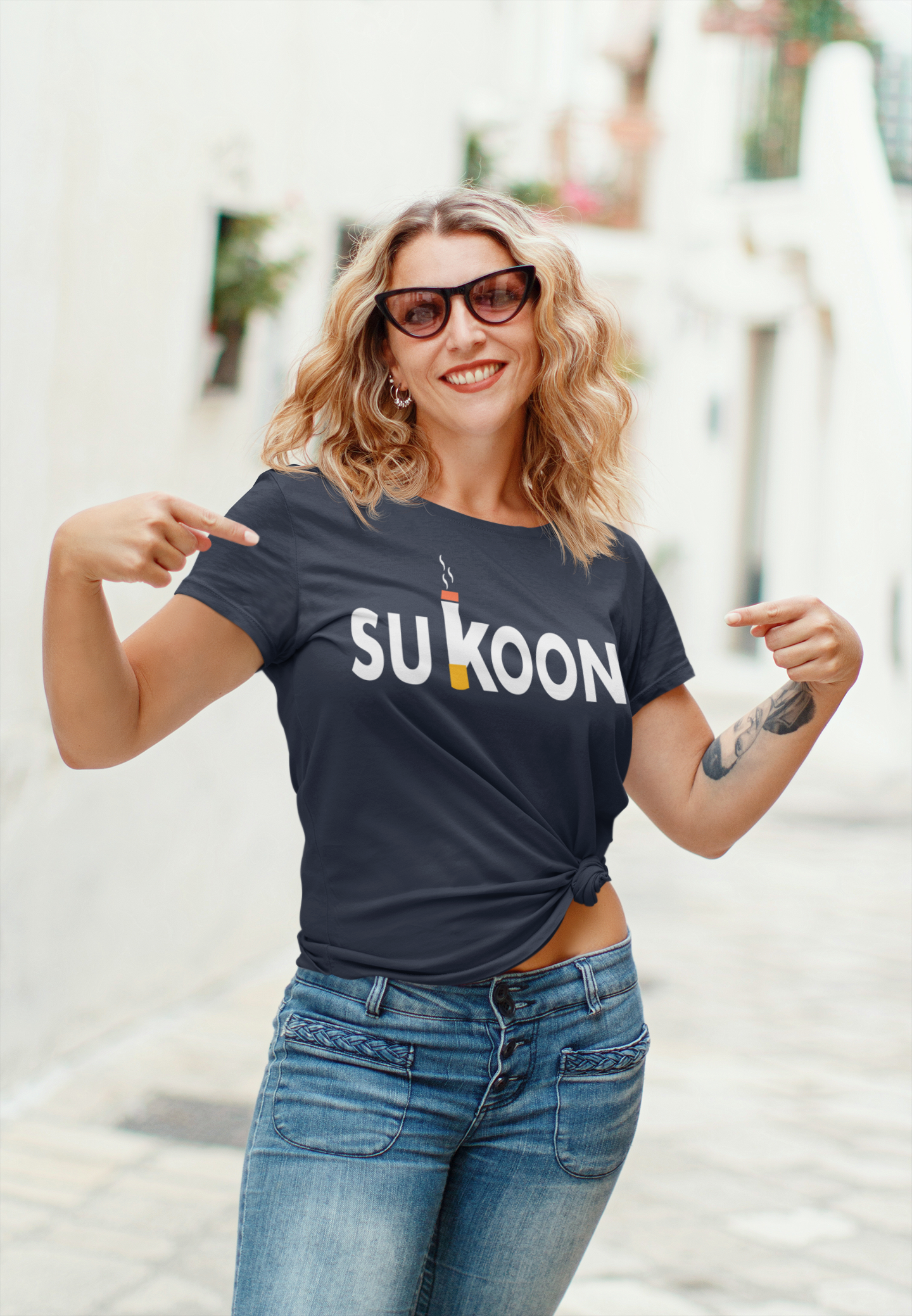 Sukoon Pub And Beer Women Half Sleeves T-shirt- FunkyTeesClub