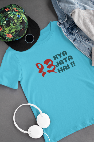 Tera Kya Jata Hai Women Half Sleeves T-shirt- FunkyTeesClub