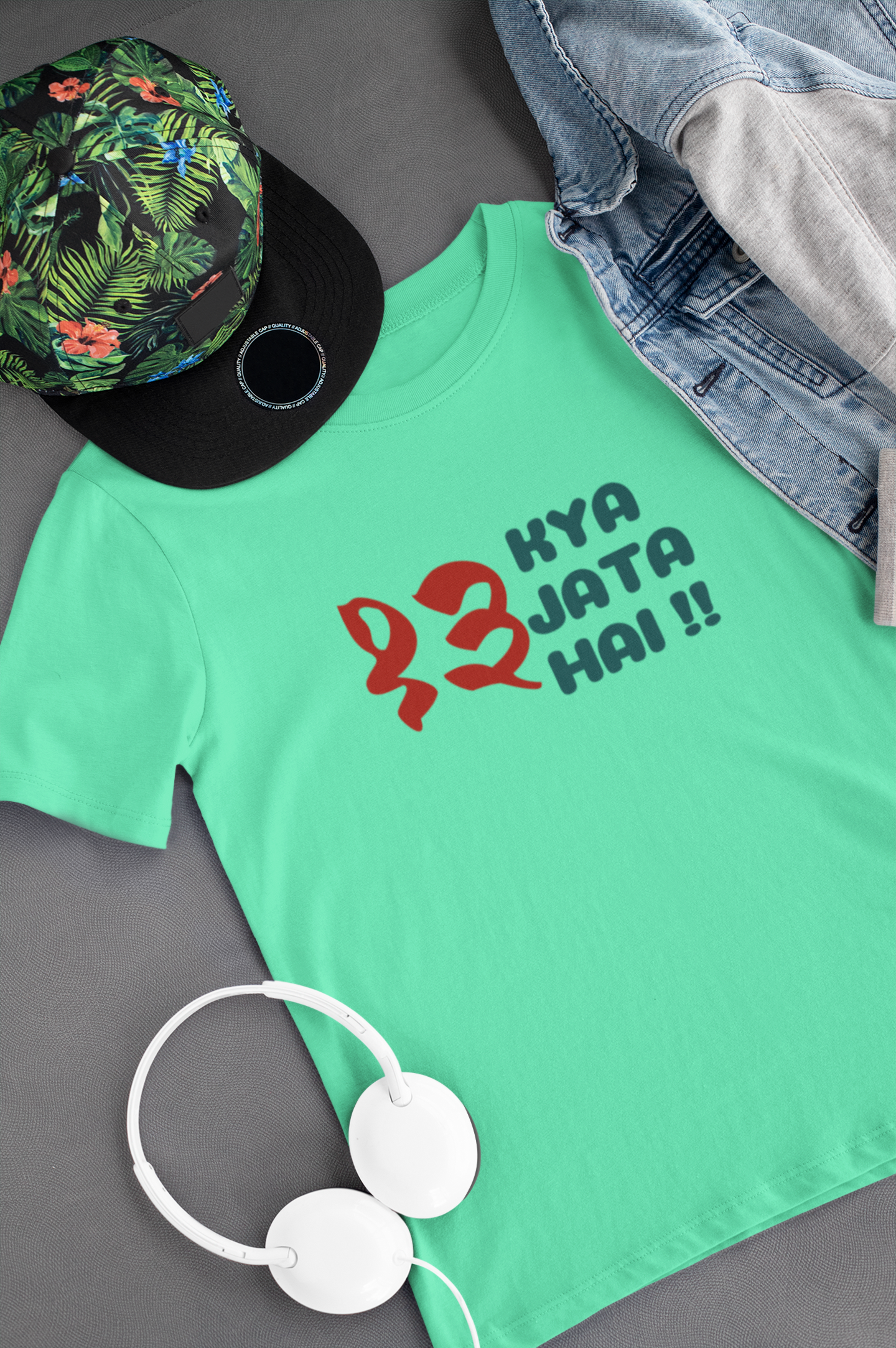 Tera Kya Jata Hai Mens Half Sleeves T-shirt- FunkyTeesClub
