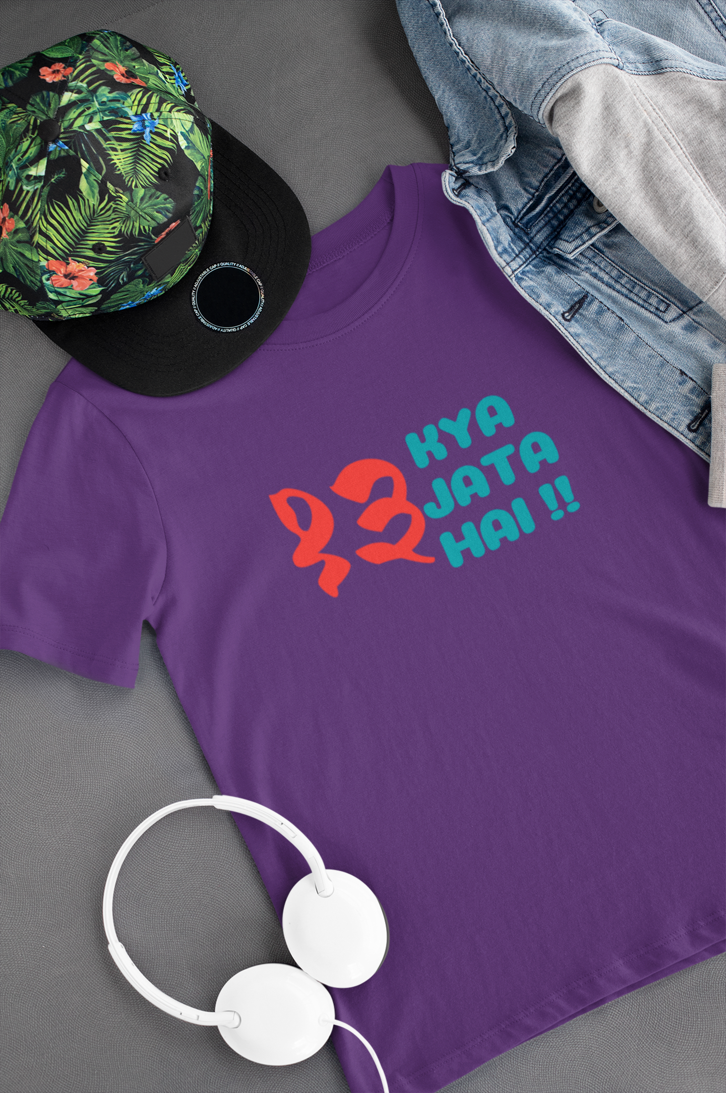 Tera Kya Jata Hai Mens Half Sleeves T-shirt- FunkyTeesClub