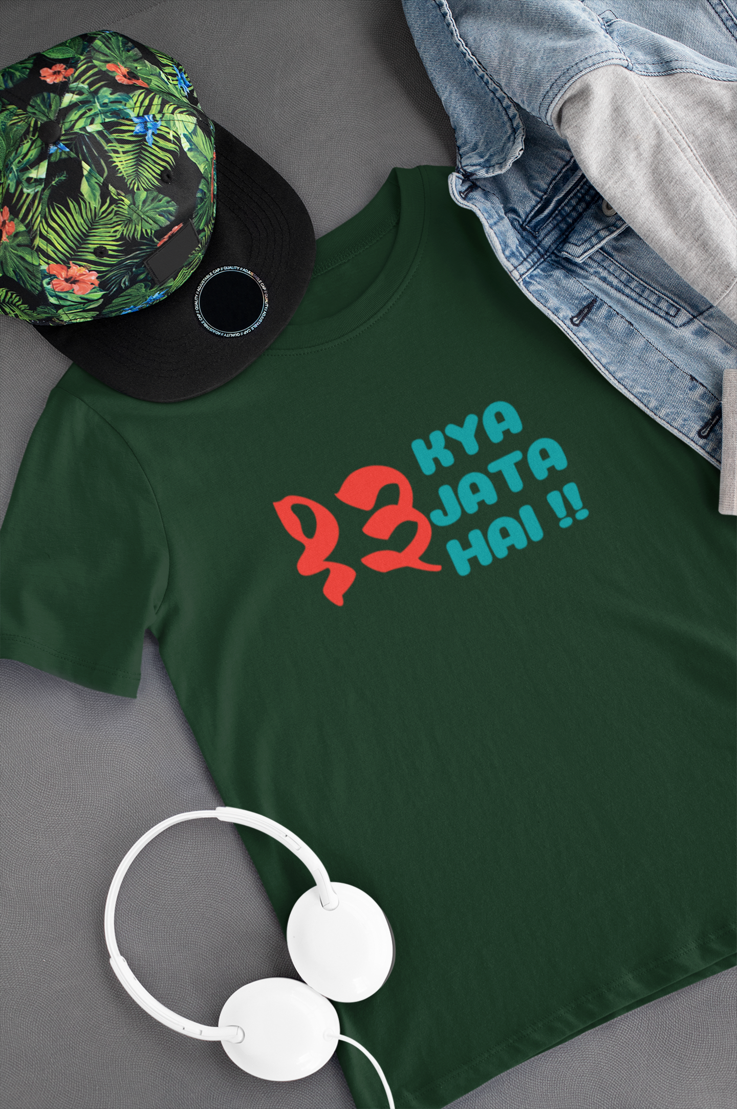 Tera Kya Jata Hai Mens Half Sleeves T-shirt- FunkyTeesClub