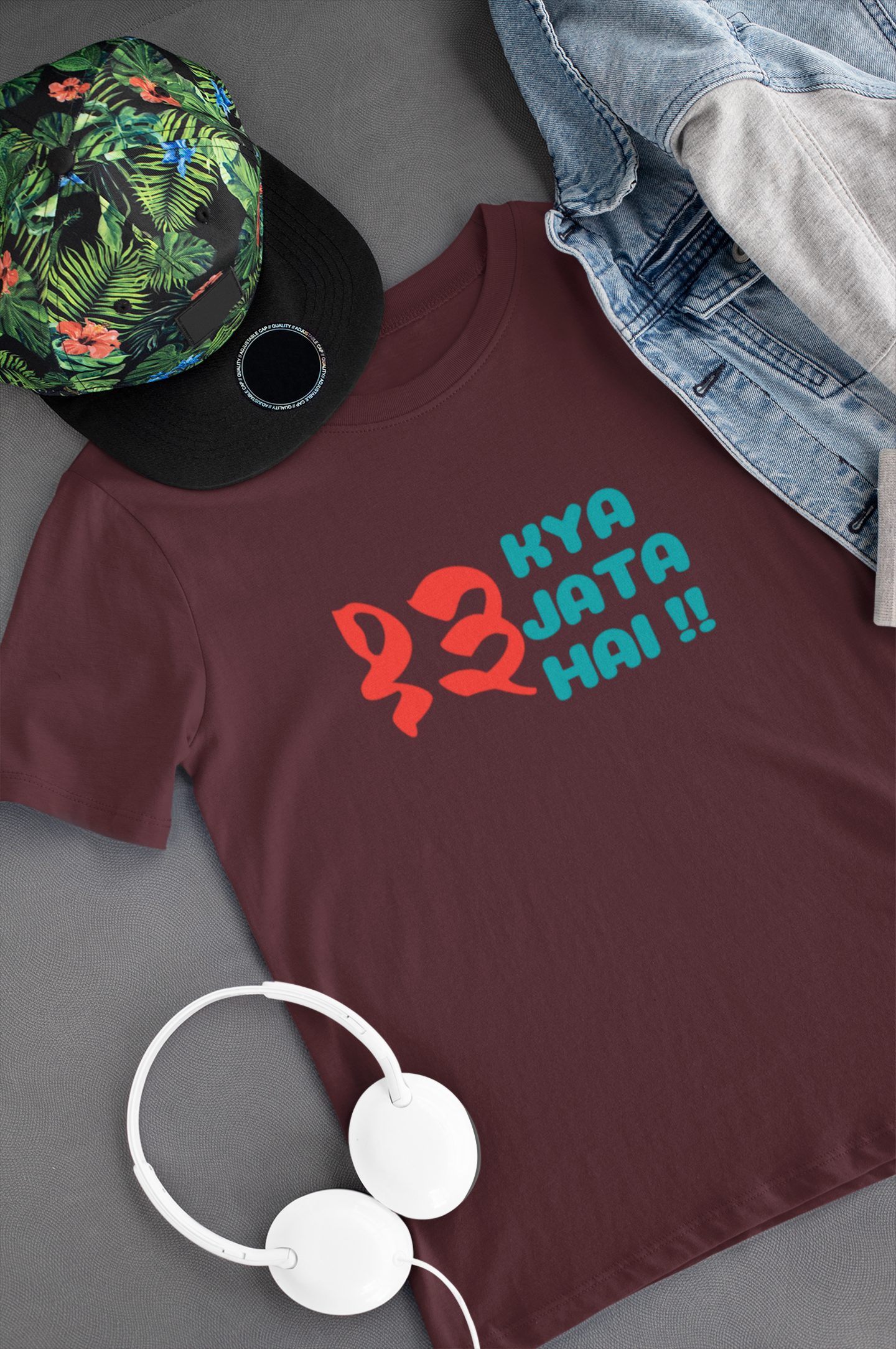 Tera Kya Jata Hai Mens Half Sleeves T-shirt- FunkyTeesClub